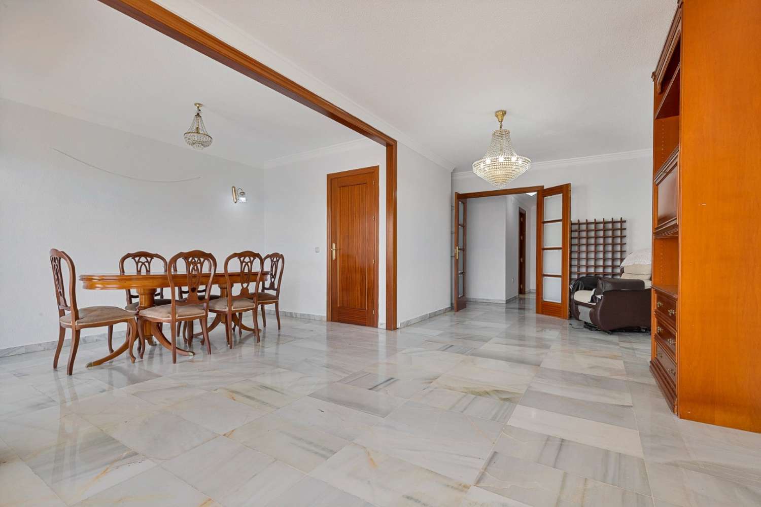 Rymlig lägenhet endast 300 meter från stranden i Los Boliches, Fuengirola.