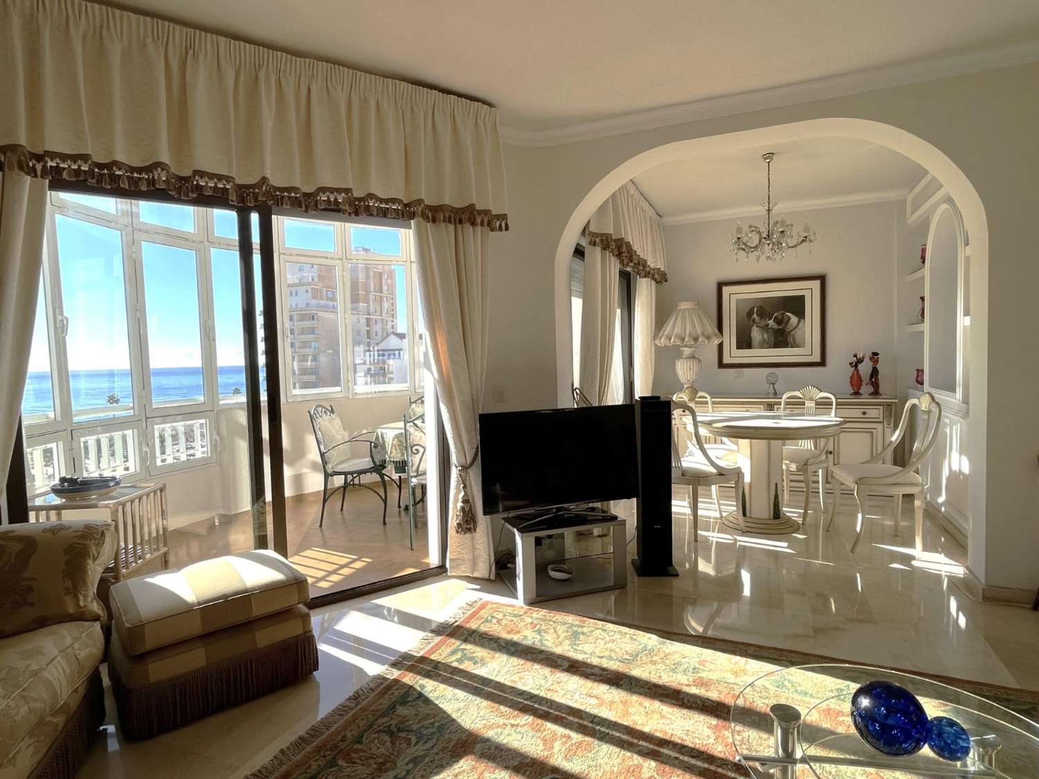 Fantastic flat with sea views located only 100 mts from the beach in Los Boliches