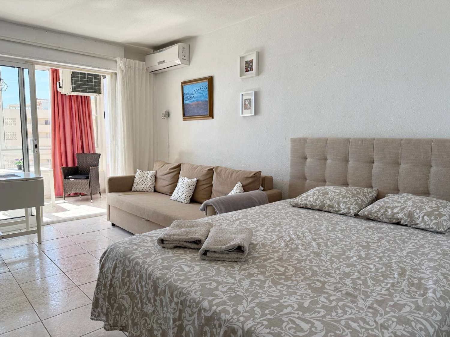Studio with wondefull sea views in Los Boliches