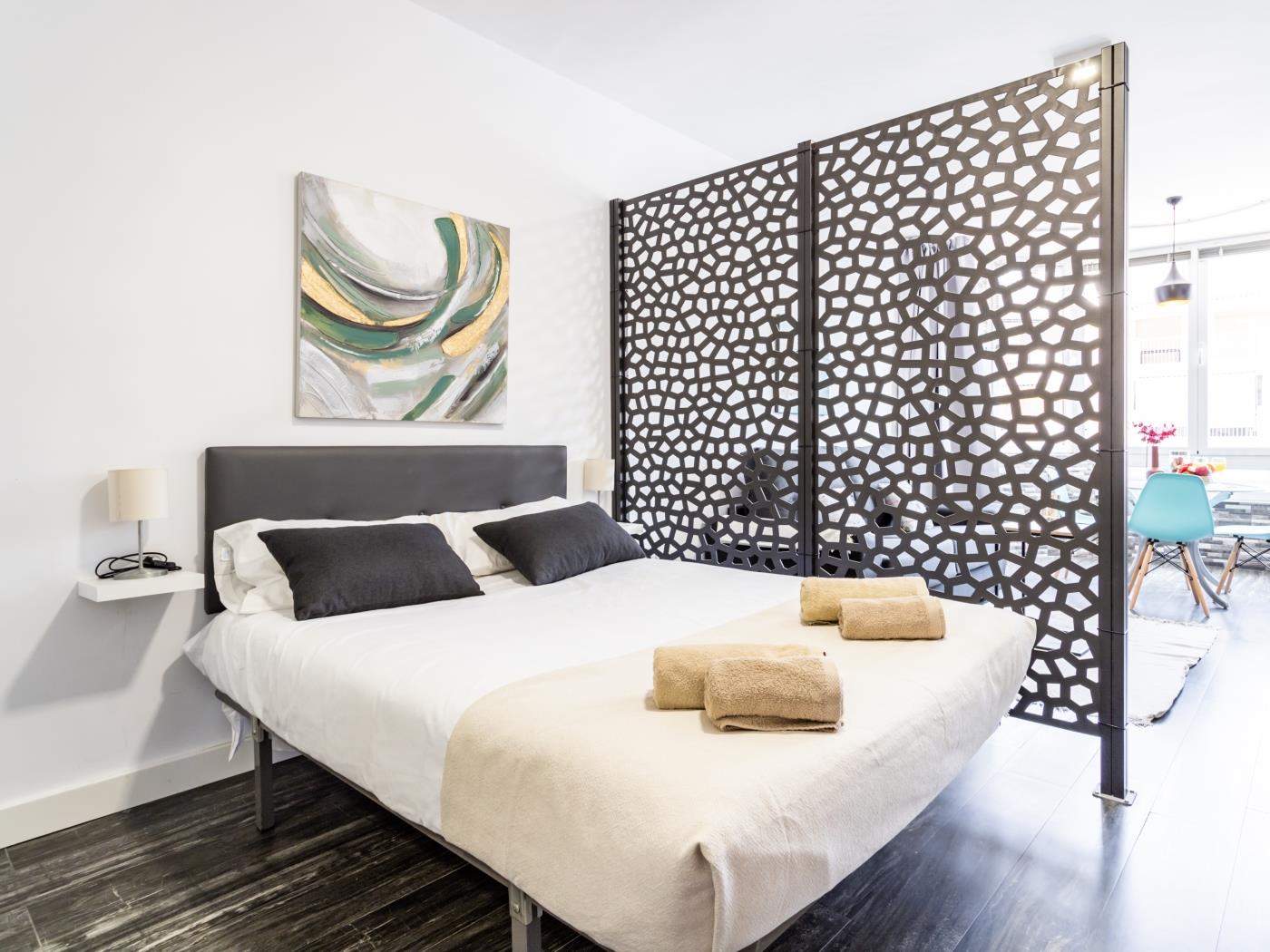 Charming Studio  located in  Las Palmeras complex, on the beachfront