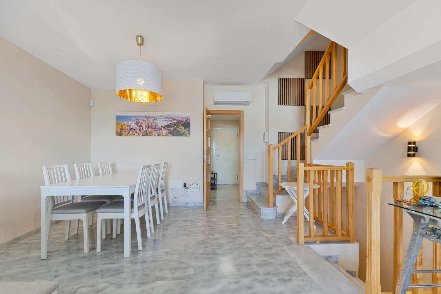 Twnohouse with sea views in the lower part of Torreblanca