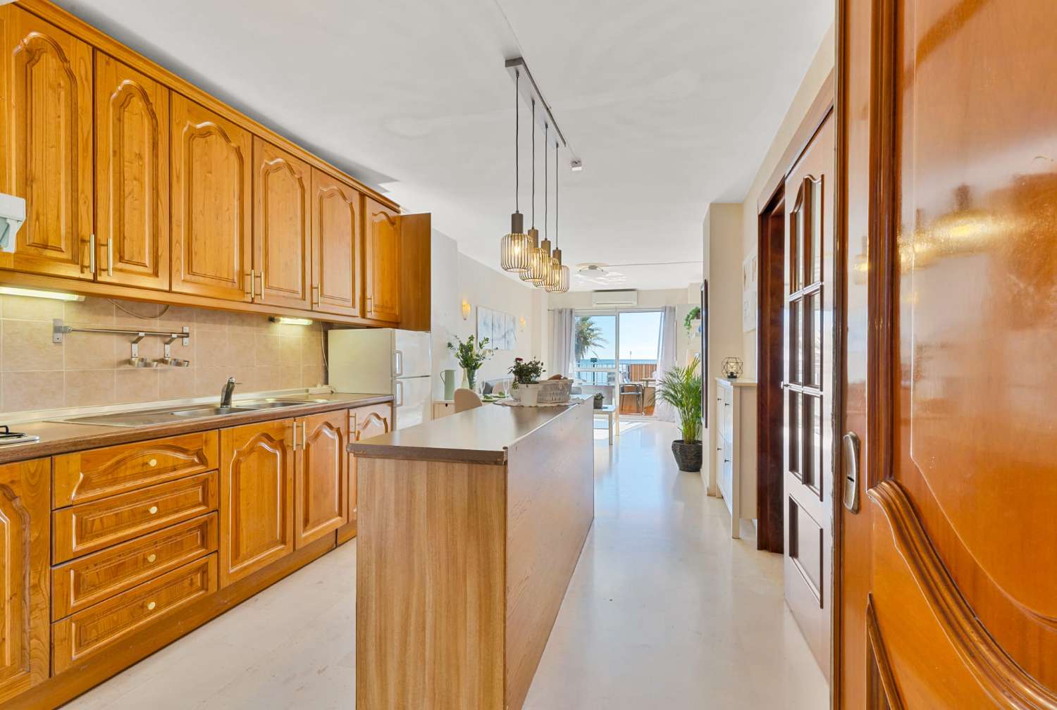 Piso en primera línea en Los Boliches